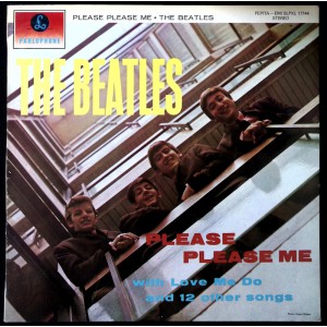 BEATLES Please Please Me (Pepita – SLPXL 17744) Hungary 1982 reissue LP of 1963 album 